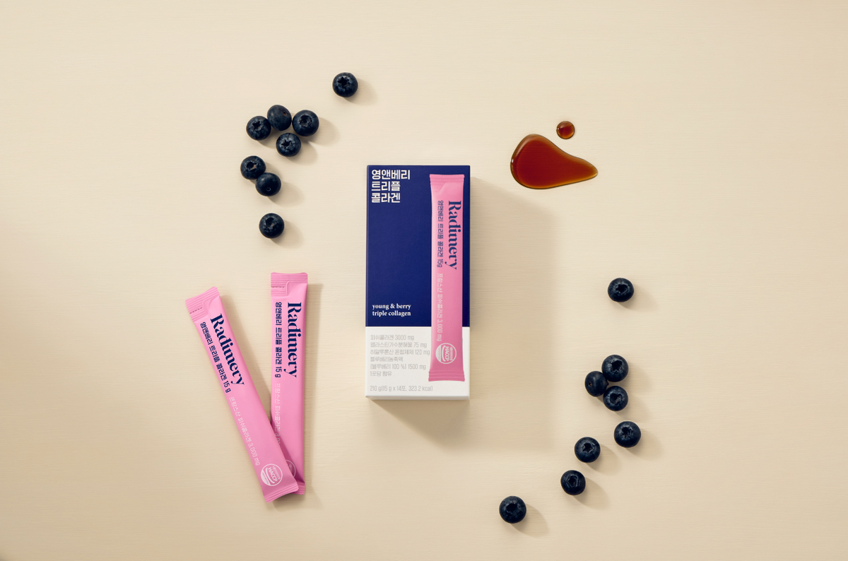 3+1 Young &amp; Berry Collagen Drinks (8 weeks)