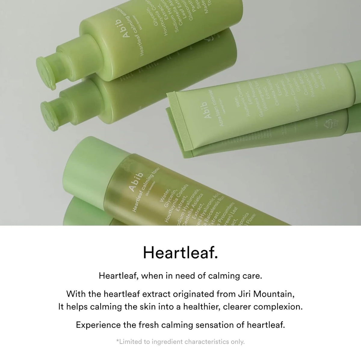 Heartleaf Calming 2 Step Set + Free Foam Cleanser