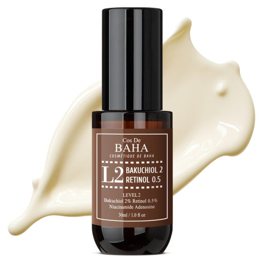 L2 Retinol 0.5%, Bakuchiol 2% Serum