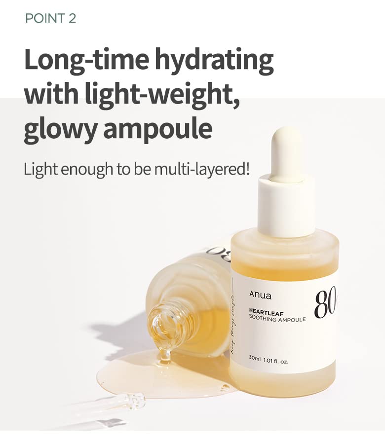 80% Heartleaf Soothing Ampoule