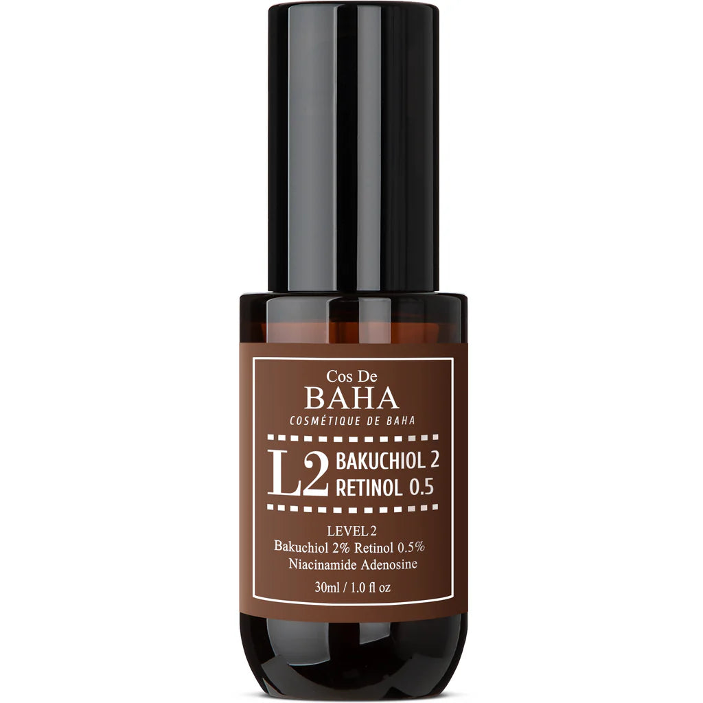 L2 Retinol 0.5%, Bakuchiol 2% Serum