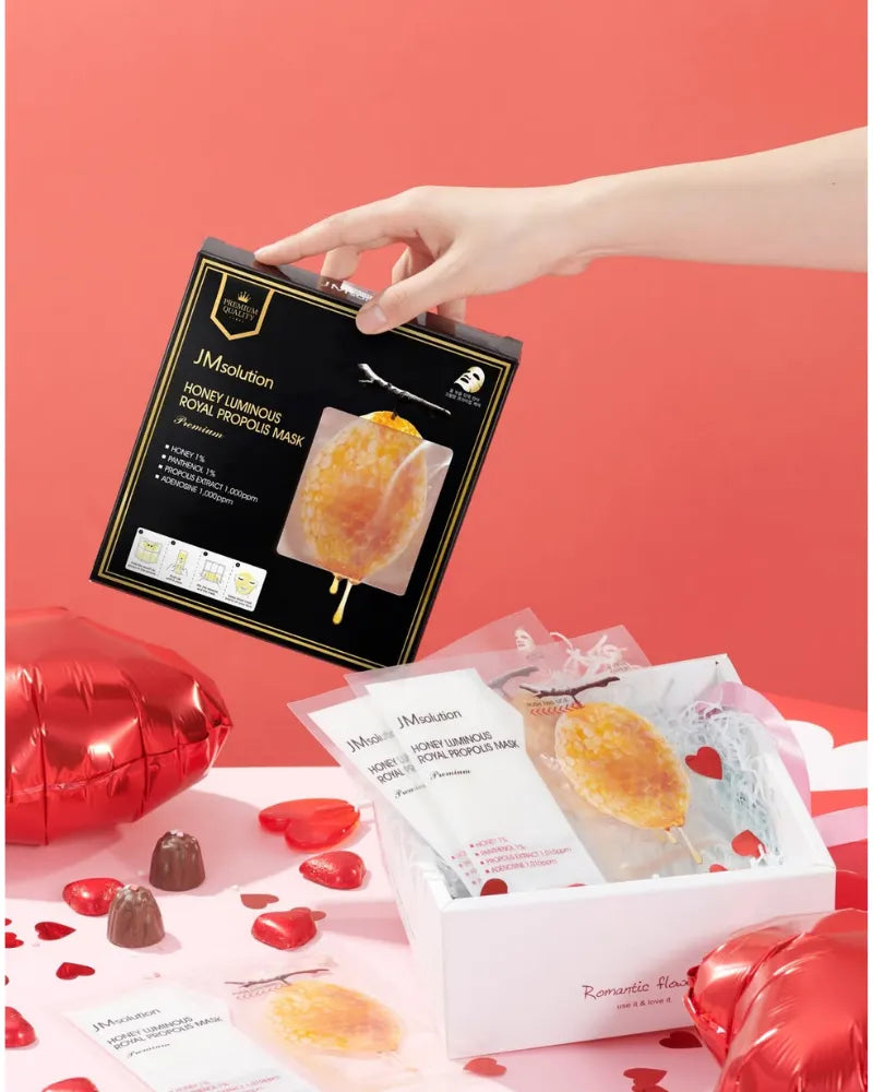 Honey Luminous Royal Propolis Mask Premium (5pcs)