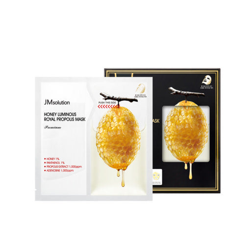 Honey Luminous Royal Propolis Mask Premium (5pcs)